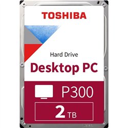 DISCO DURO TOSHIBA 2TB P300 3,5 64MB SATA