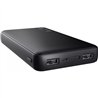 POWERBANK TRUST PRIMO 15000MAH 2A USB + USB-C + MICRO-USB ECO BLACK