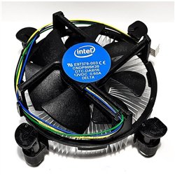 VENTILADOR DISIPADOR CPU 120MM INTEL SOCKET 1200 BLACK