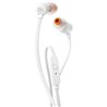 AURICULARES + MICROFONO JBL TUNE 110 IN EAR AUX WHITE