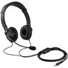 AURICULARES + MICROFONO KENSINGTON K33597WW HI-FI JACK 3.5MM BLACK