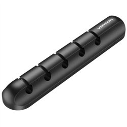 ORGANIZADOR DE CABLES VENTION 5 PUERTOS BLACK