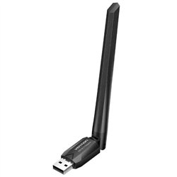 ADAPTADOR VENTION USB WIFI BLUETOOTH AC650 DUAL BAND BLACK