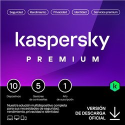 ANTIVIRUS KASPERSKY PREMIUM 1YEAR 10L PC/MAC/ANDROID/IOS