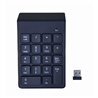 TECLADO NUMERICO GEMBIRD KEYPAD BLUETOOTH 18 TECLAS BLACK