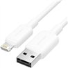 CABLE VENTION USB-A 2.0 - LIGHTNING 2.4A 1M WHITE