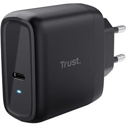 CARGADOR TRUST MAXO USB-C 65W 2M BLACK