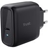 CARGADOR TRUST MAXO USB-C 65W 2M BLACK