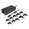 CARGADOR PORTATIL LEOTEC 120W AUTOMATICO + 10 CONECTORES 12-20V