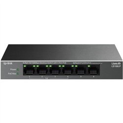 SWITCH TP-LINK ETHERNET 6 PUERTOS POE+ LS106LP