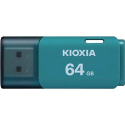 PEN DRIVE 64GB KIOXIA AQUA USB 2.0 BLUE