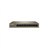 SWITCH IP-COM GIGABIT 9 PUERTOS POE GESTIONABLE METAL