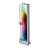 SOPORTE MARS GAMING PARA TARJETA DE VIDEO MAGNETICO RGB SILVER