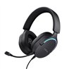 AURICULARES + MICROFONO TRUST GAMING RGB GXT 490 FAYZO HEADSET 7.1 BLACK