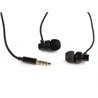 AURICULARES + MICROFONO GEMBIRD IN EAR BLACK