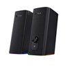 ALTAVOCES TRUST GXT 612 CETIC GAMING RGB 2.0 USB/WIRELESS BLACK