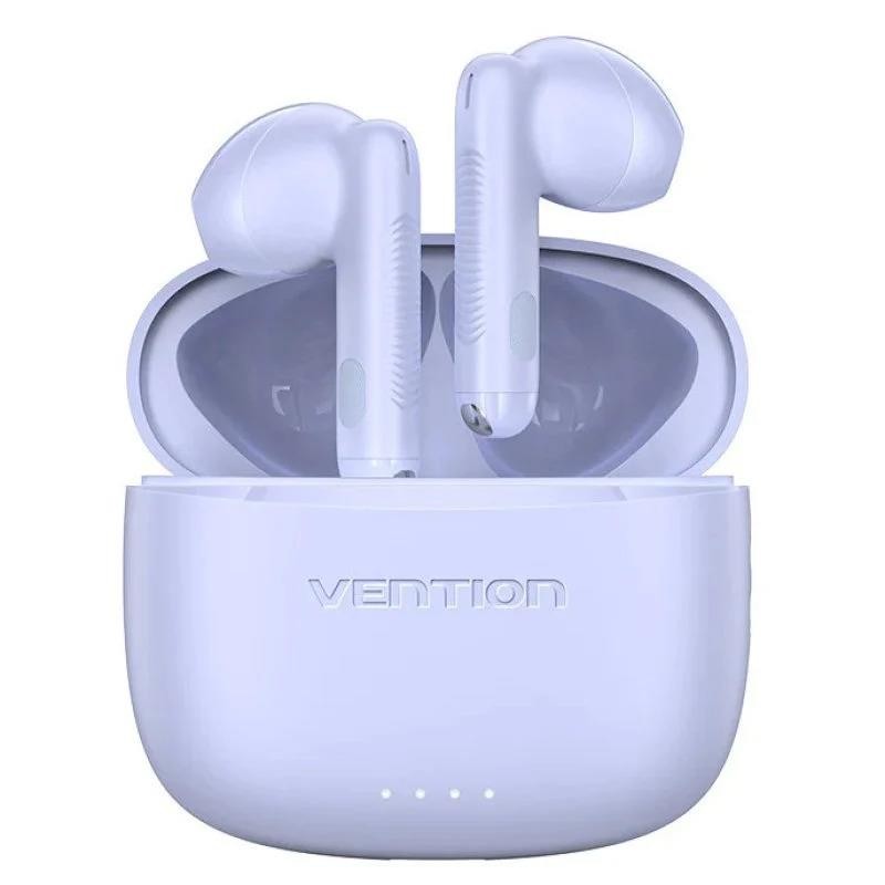 AURICULARES VENTION ELF BLUETOOTH 5.3 TRUE WIRELESS 6 HORAS PURPLE