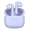 AURICULARES VENTION ELF BLUETOOTH 5.3 TRUE WIRELESS 6 HORAS PURPLE