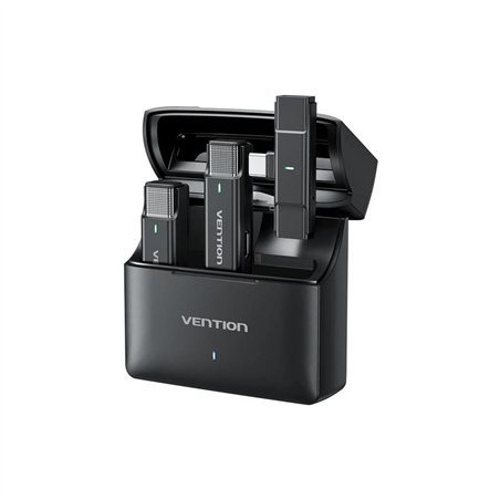 MICROFONO VENTION USB-C LAVALIER 2 MICROFONOS PINZA WIRELESS