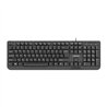 TECLADO NATEC TROUT SLIM USB MULTIMEDIA BLACK
