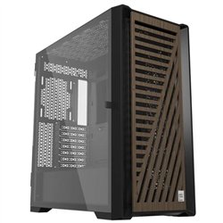 CAJA ORDENADOR GAMING PHOENIX ARTISAN NOBLE BLACK FRONTAL MADERA ATX