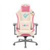SILLA GAMING PHOENIX NOVA CUERO CREAM EDITION WHITE/PINK