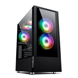 CAJA ORDENADOR GAMING NOX HUMMER NEMESIS ATX ARGB BLACK