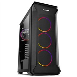 CAJA ORDENADOR GAMING NOX HUMMER QUANTUM ATX ARGB BLACK
