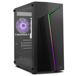 CAJA ORDENADOR GAMING NOX HUMMER INFINITY ZETA MICRO ATX ARGB BLACK