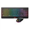 TECLADO + RATON GAMING KROM KABALA WIRELESS RGB RETROILUMINADO BLACK
