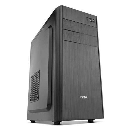 CAJA ORDENADOR NOX LITE 010 ATX DVD BLACK + FUENTE 500W