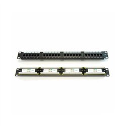 PATCH PANEL 19 24 PUERTOS CAT 6 UTP