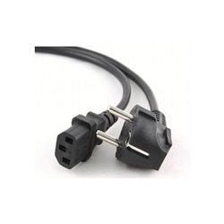 CABLE ALIMENTACION SCHUKO C13 PC ONEWAY 1.8M BLACK