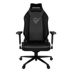 SILLA GAMING PHOENIX CUERO MONARCH TALLA XL BLACK