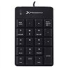 TECLADO NUMERICO PHOENIX KEYPAD USB 19 TECLAS BLACK