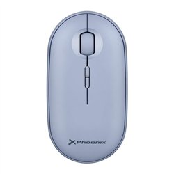 RATON PHOENIX REBBLE SILENT 1600DPI WIRELESS BLUETOOTH RECARGABLE BLUE