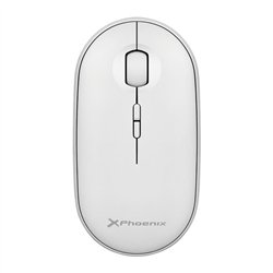 RATON PHOENIX REBBLE SILENT 1600DPI WIRELESS BLUETOOTH RECARGABLE WHITE