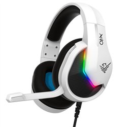 AURICULARES + MICROFONO PHOENIX X-IO GAMING RGB WHITE