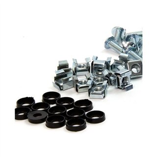 TUERCAS + TORNILLOS METALICOS POWERGREEN PARA RACK ( PACK 50 UDS )