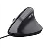RATON TRUST BAYO II ERGONOMICO 2400 DPI USB BLACK
