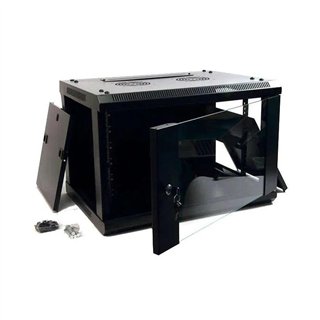 ARMARIO RACK POWERGREEN 9U 54X45  + 1 BANDEJA