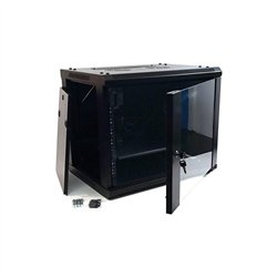 ARMARIO RACK POWERGREEN 9U 60X60 TERMOSTATO + VENTILADORES + 1 BANDEJA