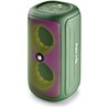 ALTAVOCES NGS ROLLER BEAST RGB PORTATIL WATERPROOF IPX5/BT/USB/AUX/FM GREEN