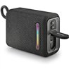 ALTAVOCES NGS ROLLER FURIA RGB PORTATIL WATERPROOF IPX6/BT/USB/AUX BLACK