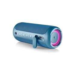 ALTAVOCES NGS ROLLER FURIA 2 RGB PORTATIL WATERPROOF IPX7/BT/USB/AUX BLUE