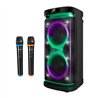 ALTAVOZ PHOENIX RUMBLEBOSS XL USB FM BT RGB 160W KARAOKE + 2 MICROFONO
