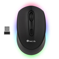 RATON NGS SMOG MULTIDEVICE WIRELESS BLUETOOTH RECARGABLE LED BLACK