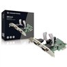 TARJETA CONCEPTRONIC PCI-EX 2 PUERTOS SERIE LOW PROFILE