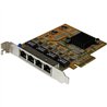 TARJETA DE RED STARTECH PCIE ETHERNET 4 PUERTOS GIGABIT
