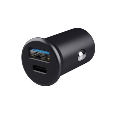 CARGADOR COCHE SMARTPHONE TRUST MAXO PD 38W USB-A USB-C BLACK
